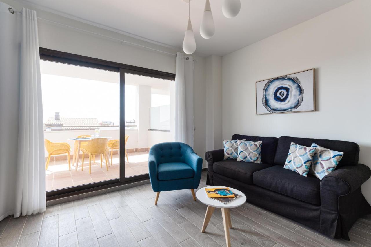 Homeforguest Apartamento En Residencia De Lujo Con Terraza Y Piscina La Guirra Exterior foto